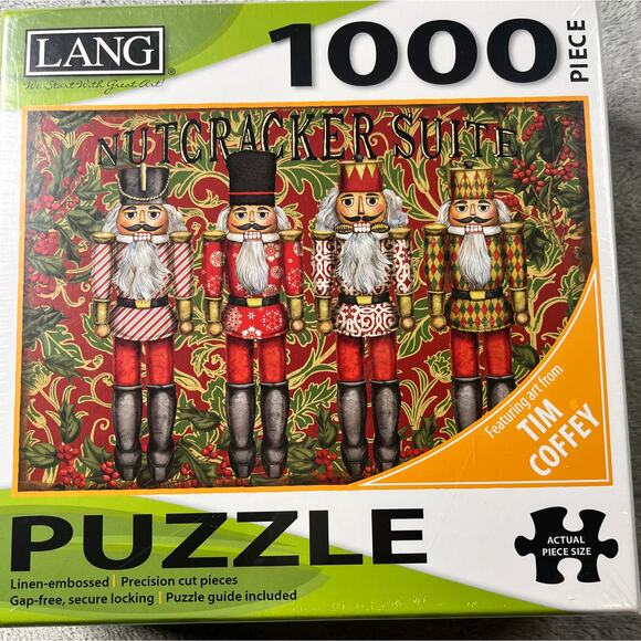 Lane Other - NEW SEALED Lang Nutcracker Suite Puzzle 1000 Piece‎ Lang Christmas 29x20 Puzzle